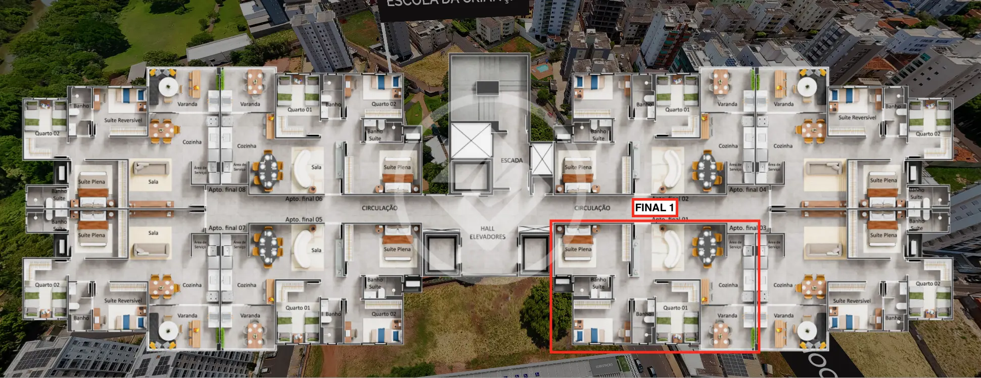 Imagem 3 - Apartamento em COPACABANA, Uberlândia - MG