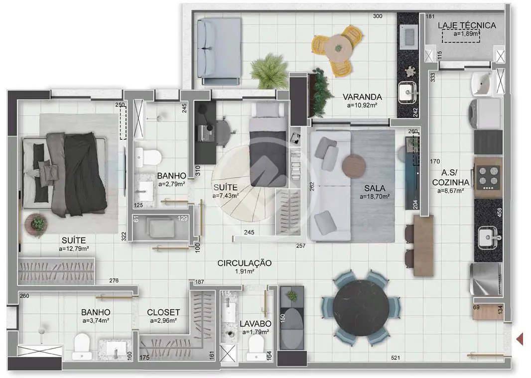 Imagem 5 - Apartamento em Jardim Sul, Uberlândia - MG