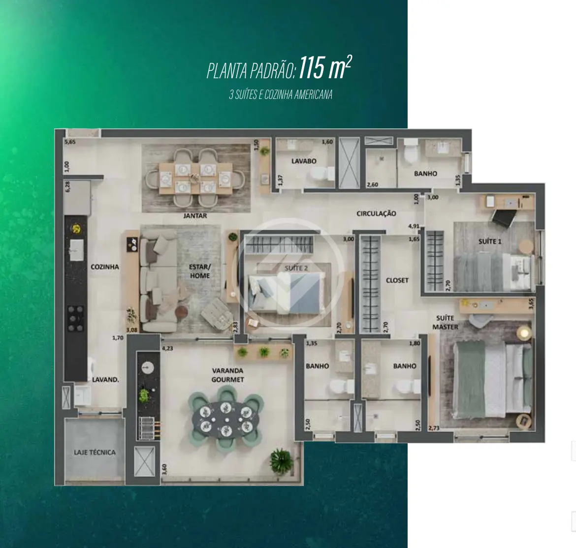 Imagem 1 - Apartamento em Gávea, Uberlândia - MG