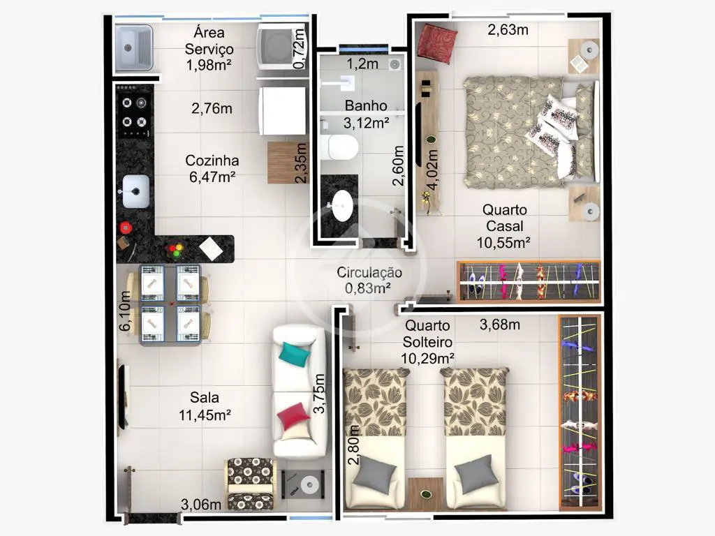 Image 11 - Apartamento em Bosque dos Buritis, Uberlândia - MG