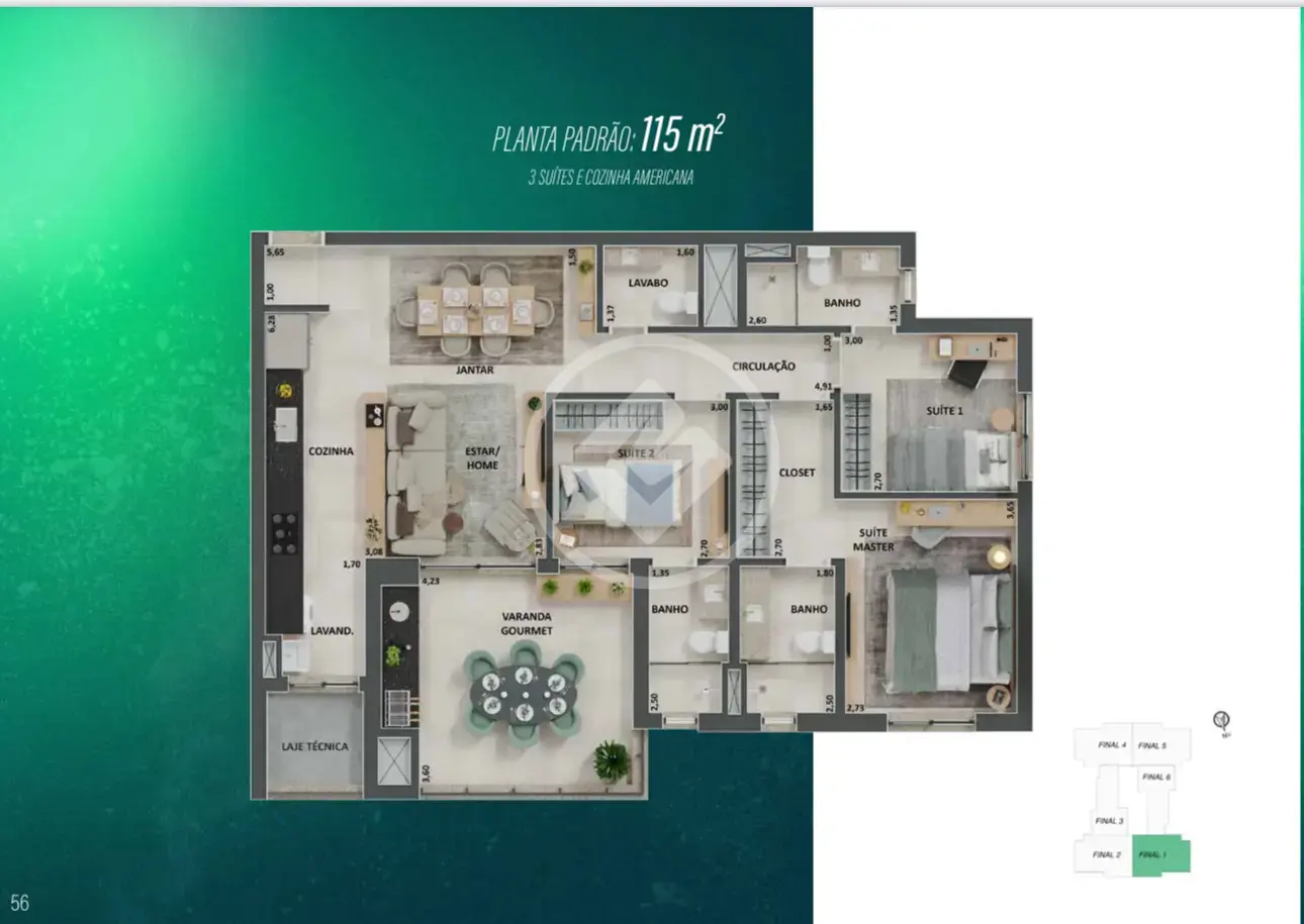 Image 17 - Apartamento em Gávea, Uberlândia - MG