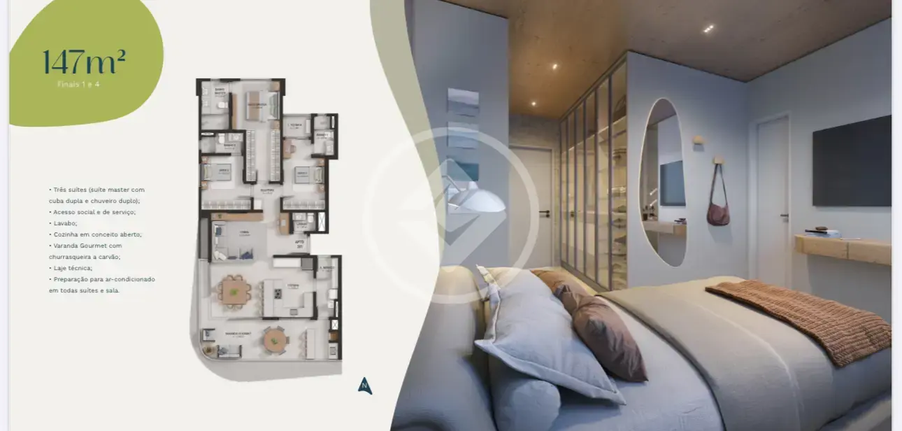 Imagem 4 - Apartamento em Gávea, Uberlândia - MG