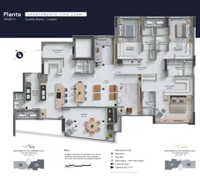 Apartamento Residencial Jardim das Acácias, Uberlândia - MG — foto 1