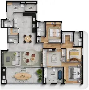 Apartamento Jardim Karaíba, Uberlândia - MG — foto 2
