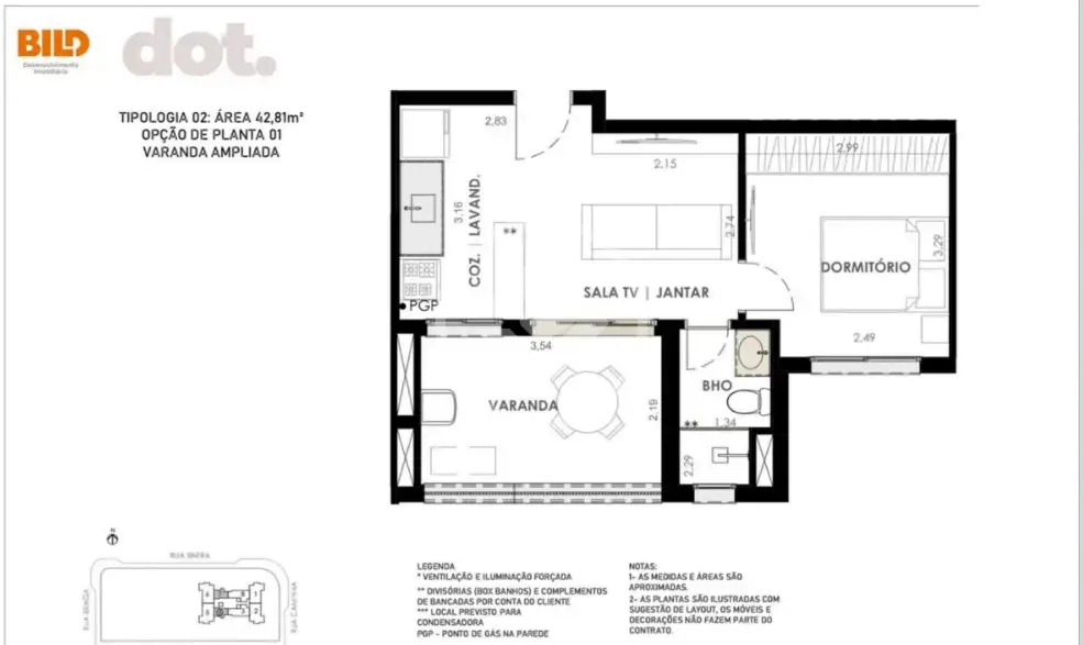 Image 10 - Loft / Studio em GRANJA MARILEUSA, Uberlândia - MG