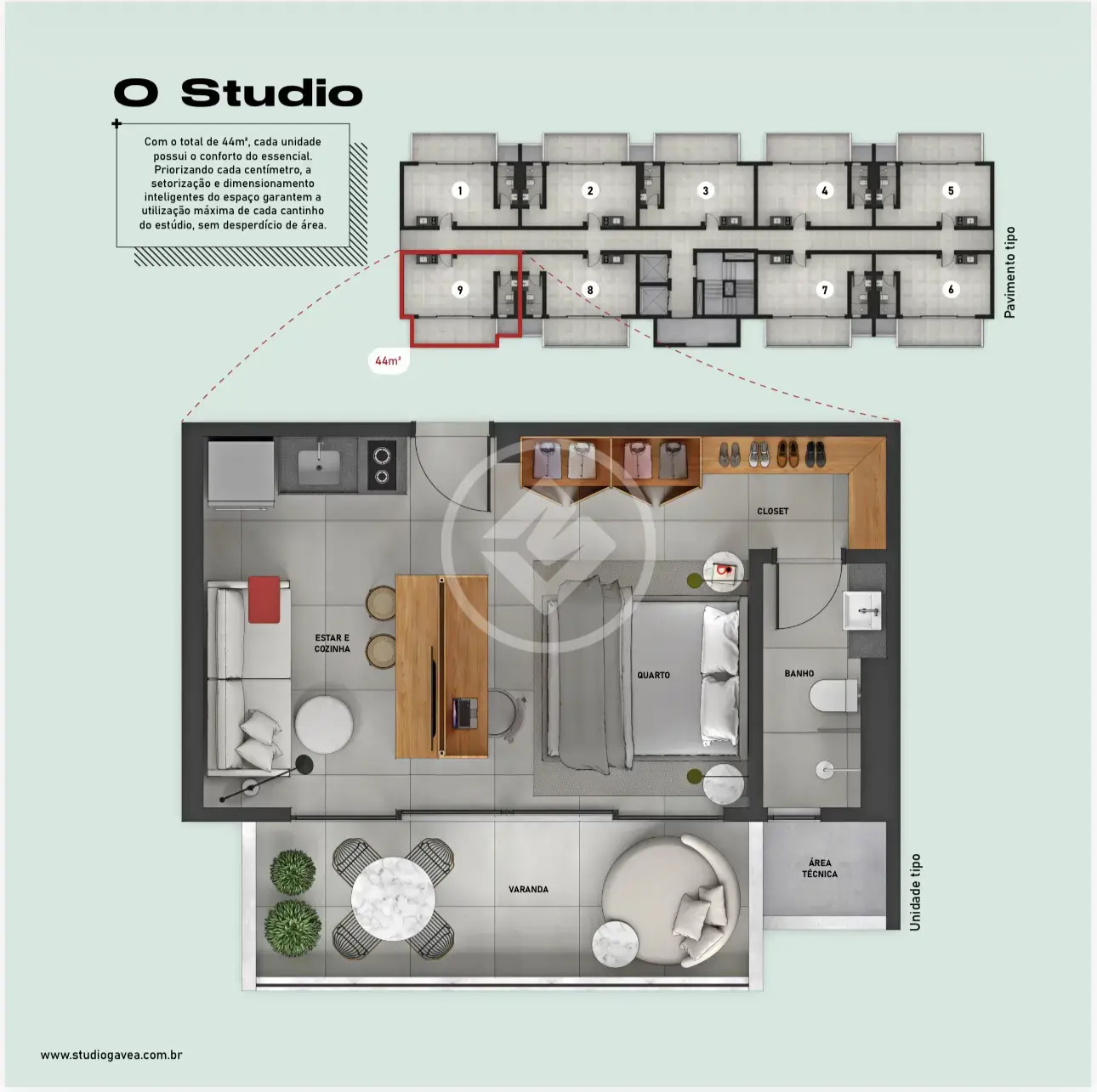 Imagem 1 - Loft / Studio em Loteamento Vale dos Vinhedos, Uberlândia - MG