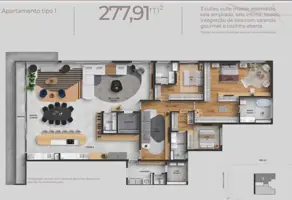 Apartamento Gávea, Uberlândia - MG — foto 2