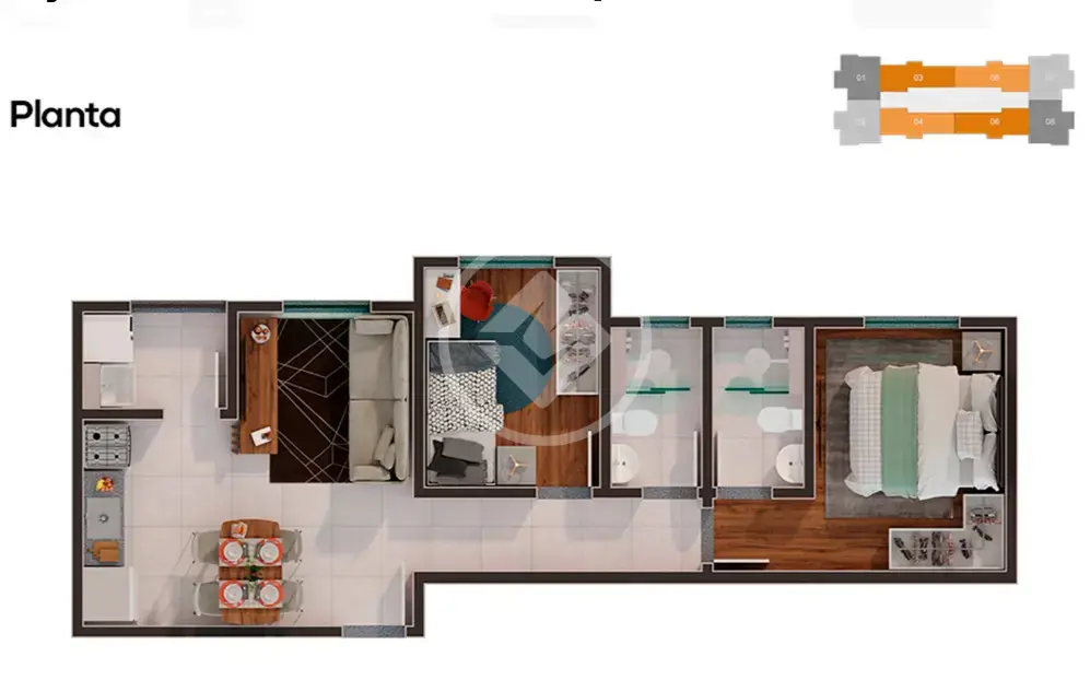 Imagem 3 - Apartamento em Jardim Espanha, Uberlândia - MG