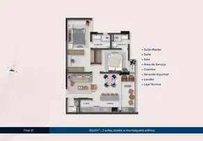 Apartamento Santa Mônica, Uberlândia - MG — foto 2