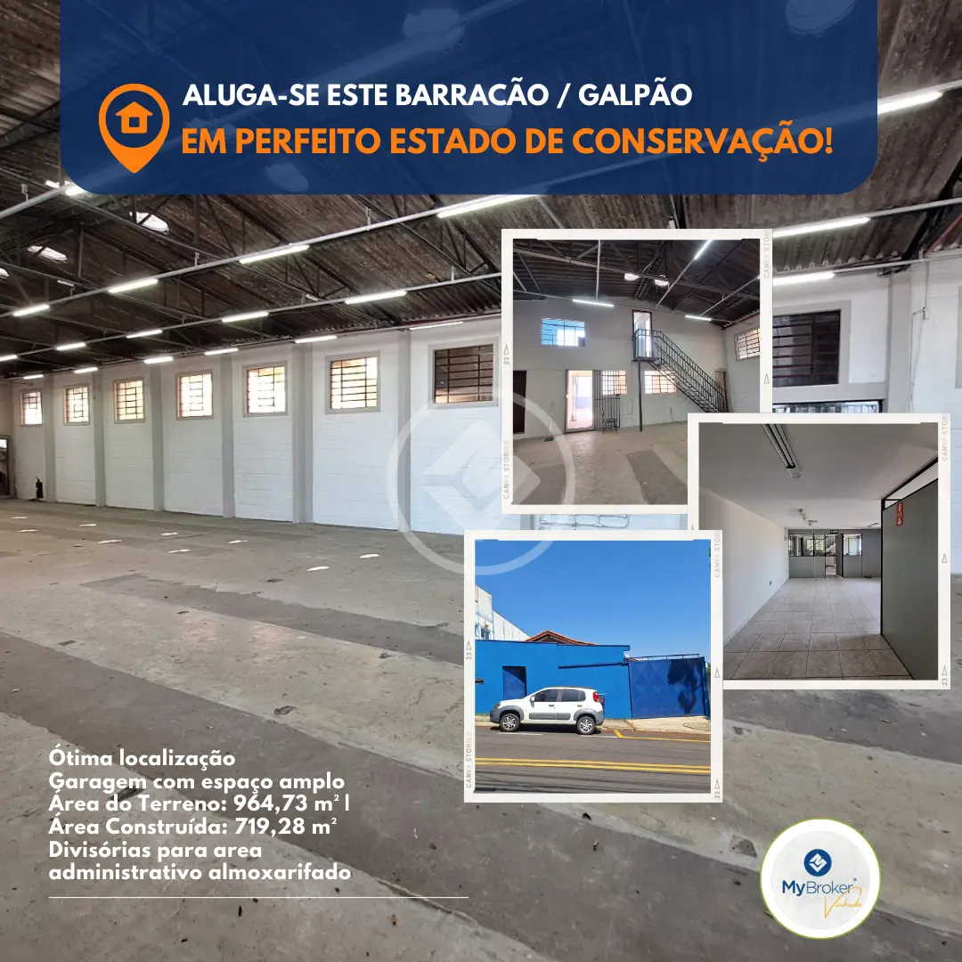 Imagem 1 - Galpão em João XXIII, Vinhedo - SP