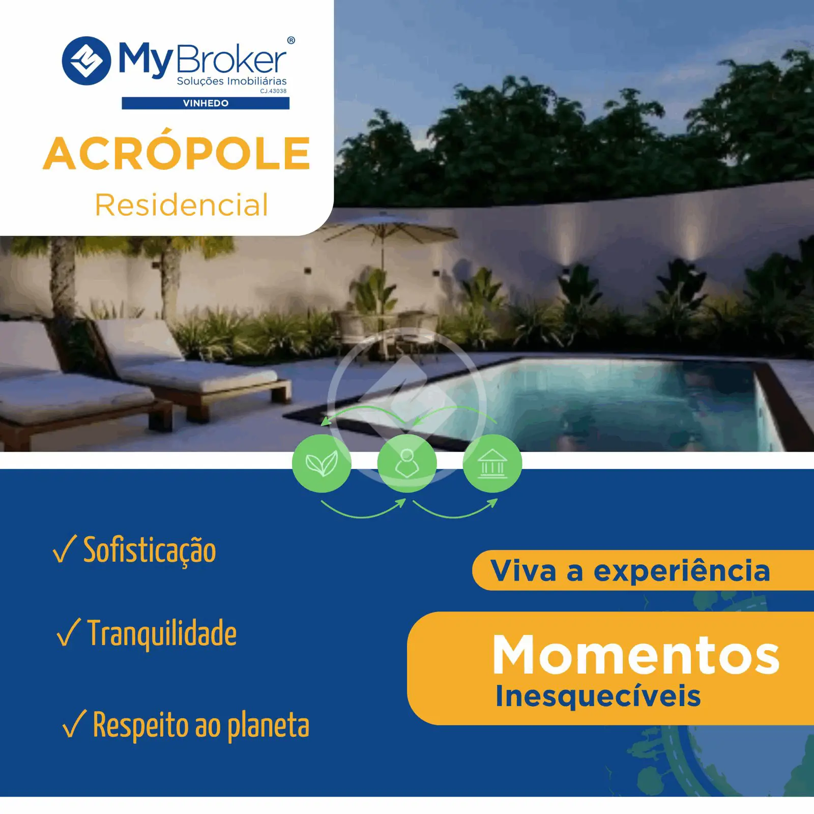 Imagem 1 - Casa Condomínio em Bosque, Vinhedo - SP