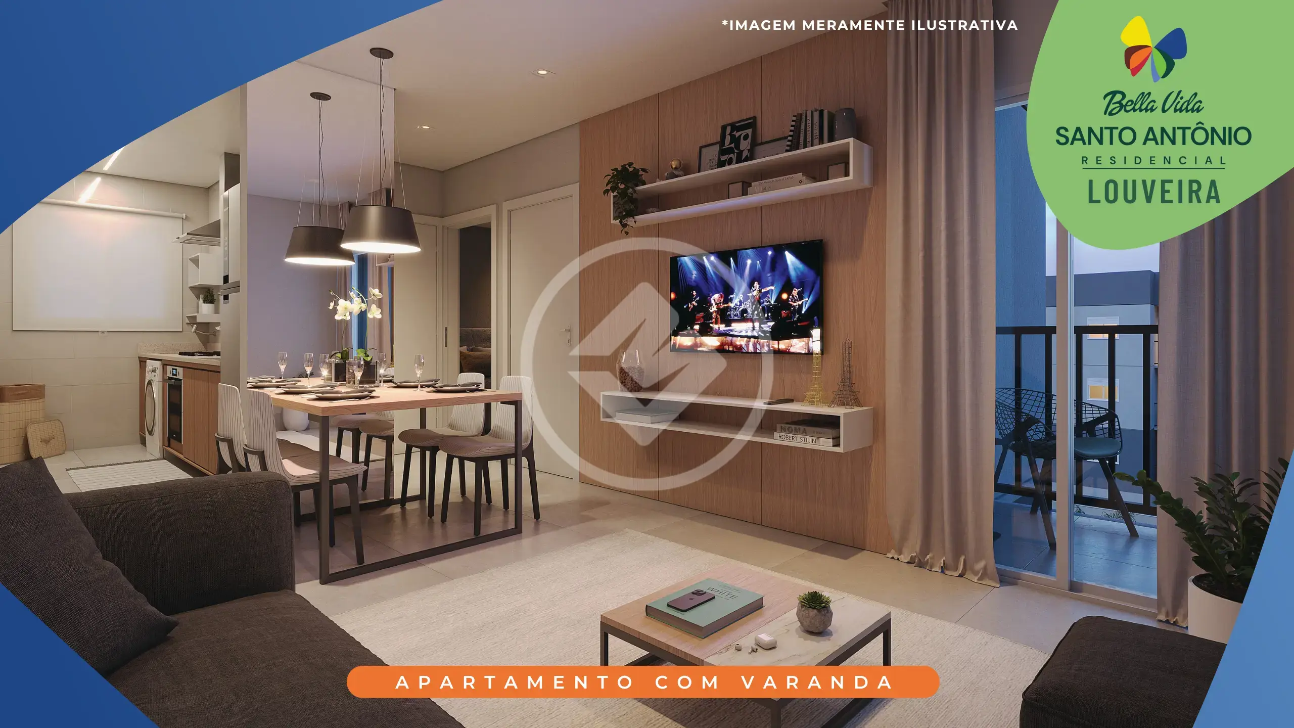 Imagem 1 - Apartamento em Santo Antônio, Louveira - SP