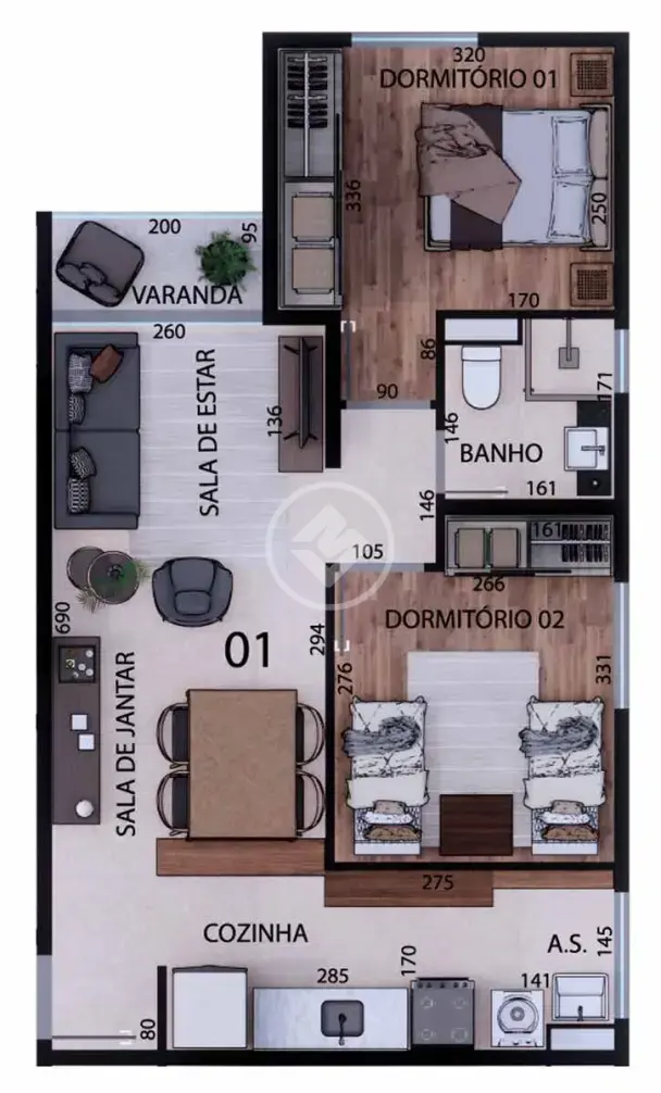 Imagem 5 - Apartamento em Residencial Nova Era, Valinhos - SP
