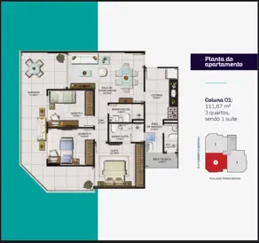 Imagem 4 - Apartamento em PRAIA DA COSTA, Vila Velha - ES
