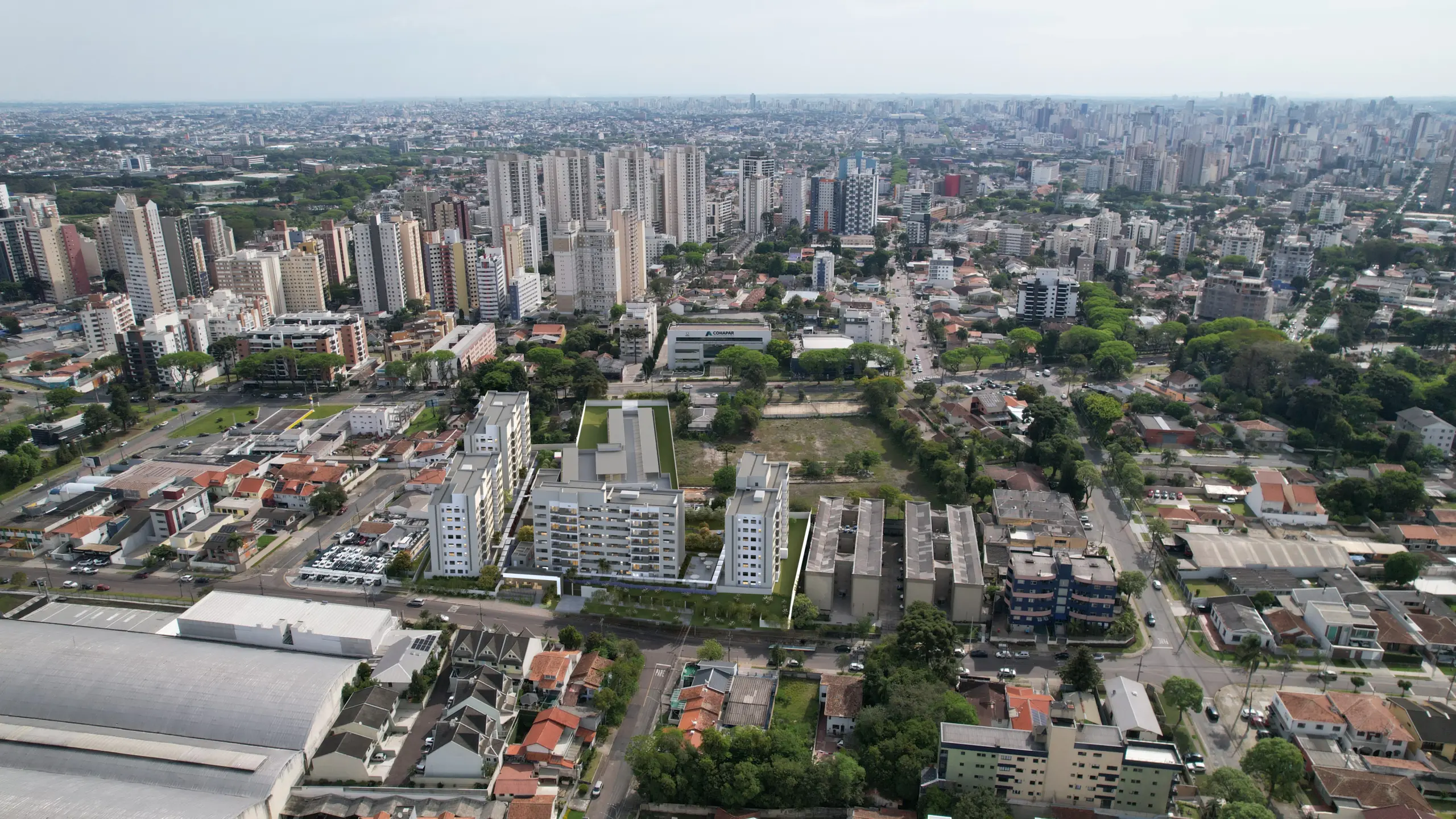 Fachada — Sensia Jardim Botânico, Curitiba