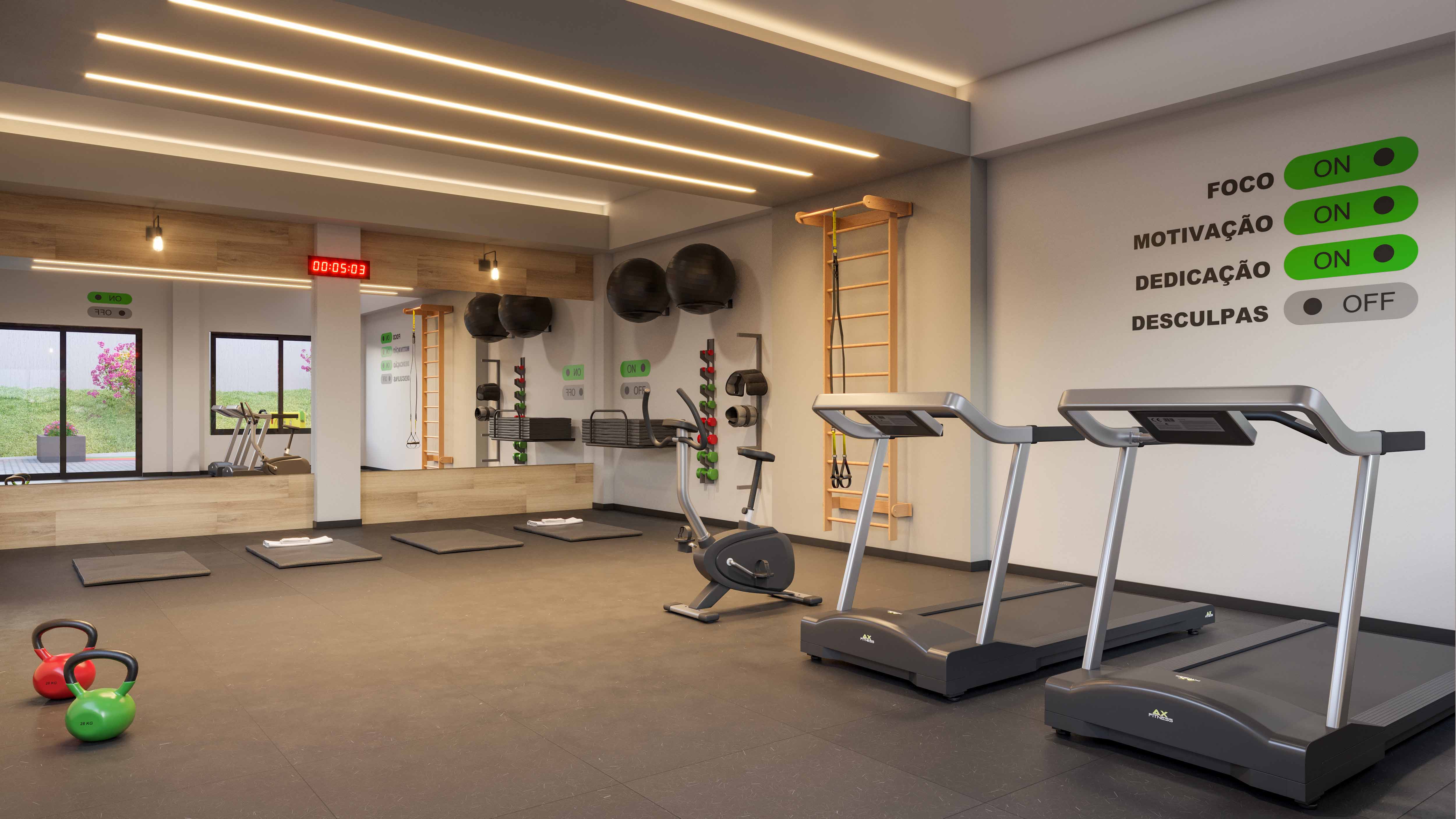 Sala de ginástica